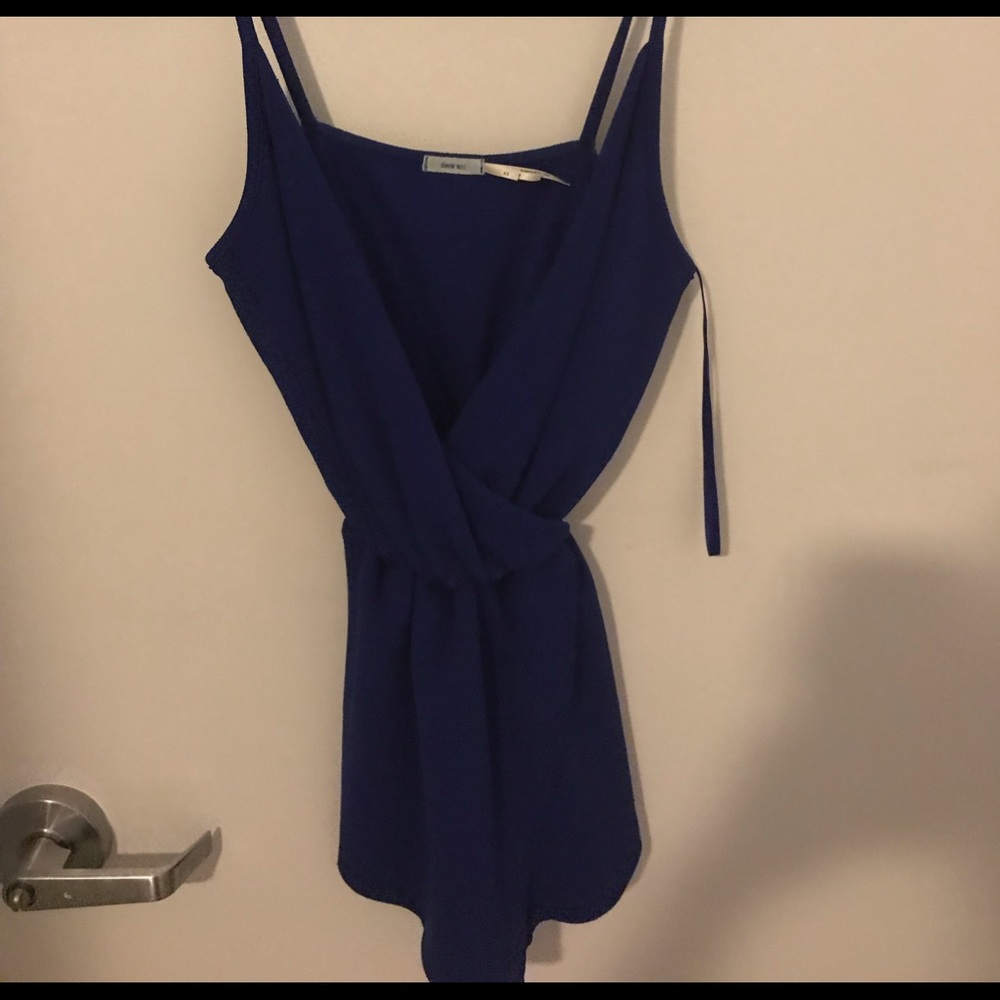 KIMCHI ROYAL BLUE ROMPER SIZE XS